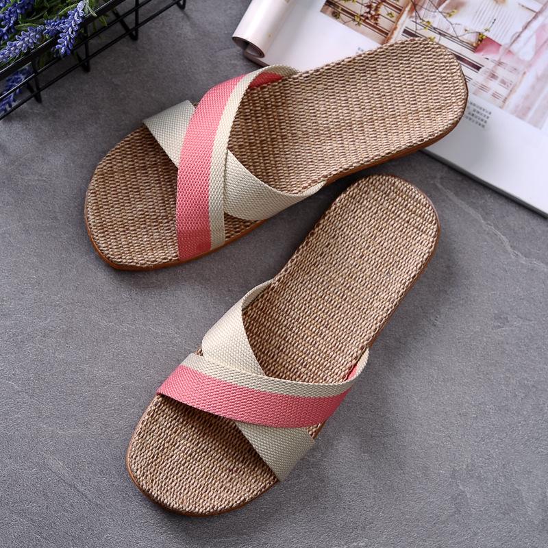 Summer Women's Home Non-slip High-heeled Slippers