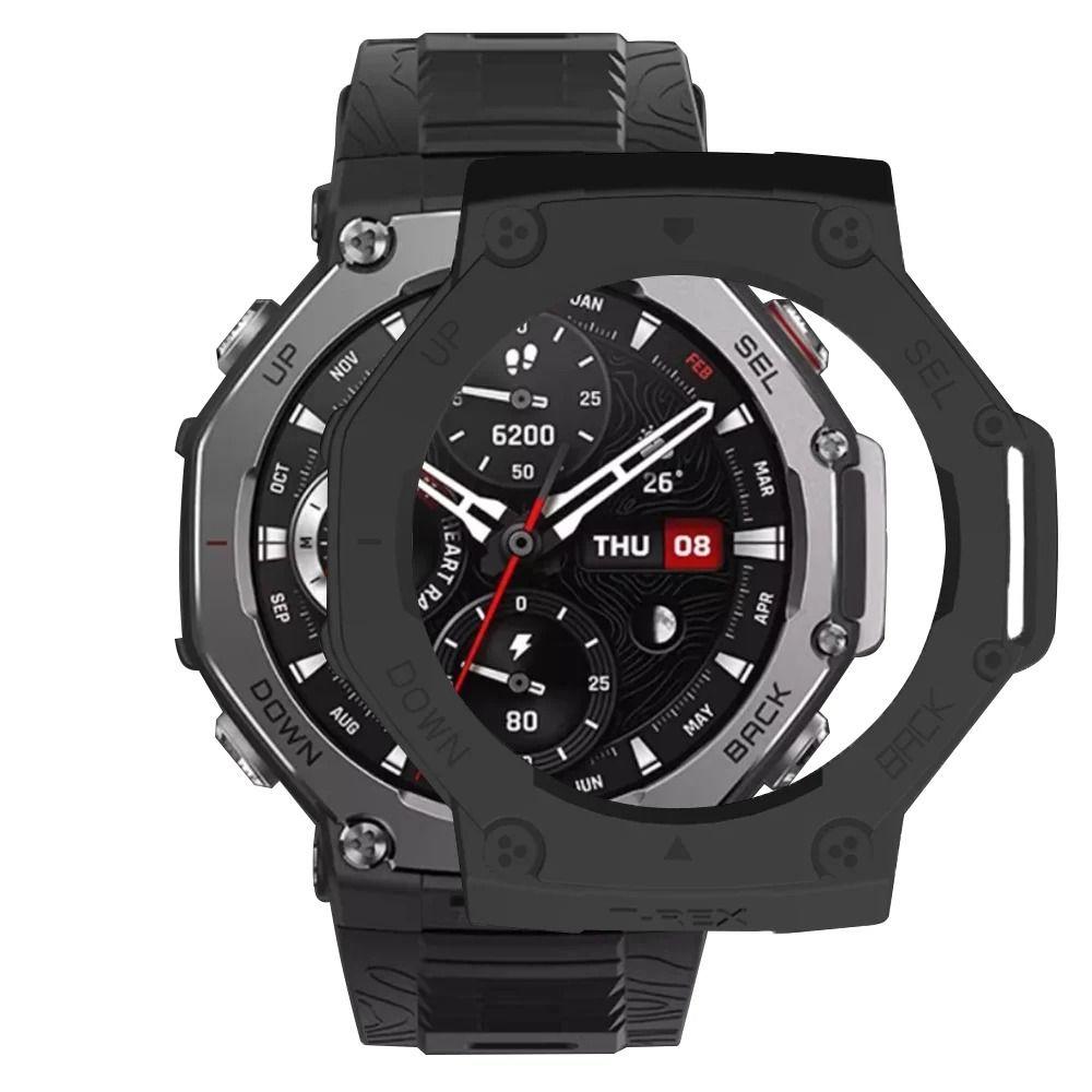 Anti-Scratch Protective Case Bumper Protector Frame New Screen Protector for Amazfit T-Rex 3