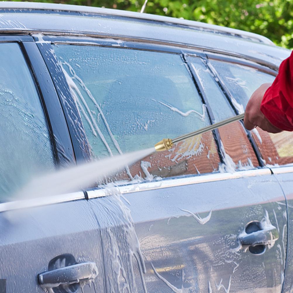 Heavy Duty Metal Water Hose Sprayer Portable Garden Hose Nozzle High Pressure Power Water Tool for