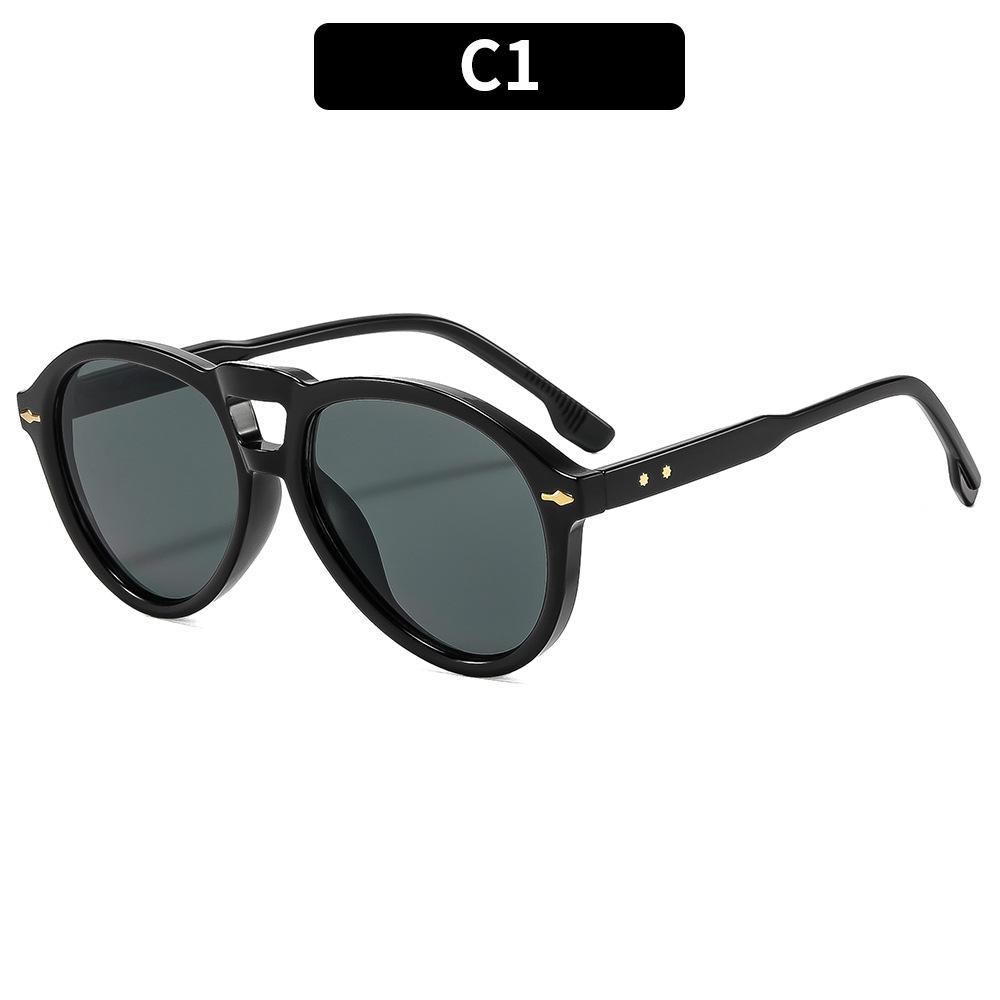 Women s sunglasses - unisex retro double bridge aviator sunglasses