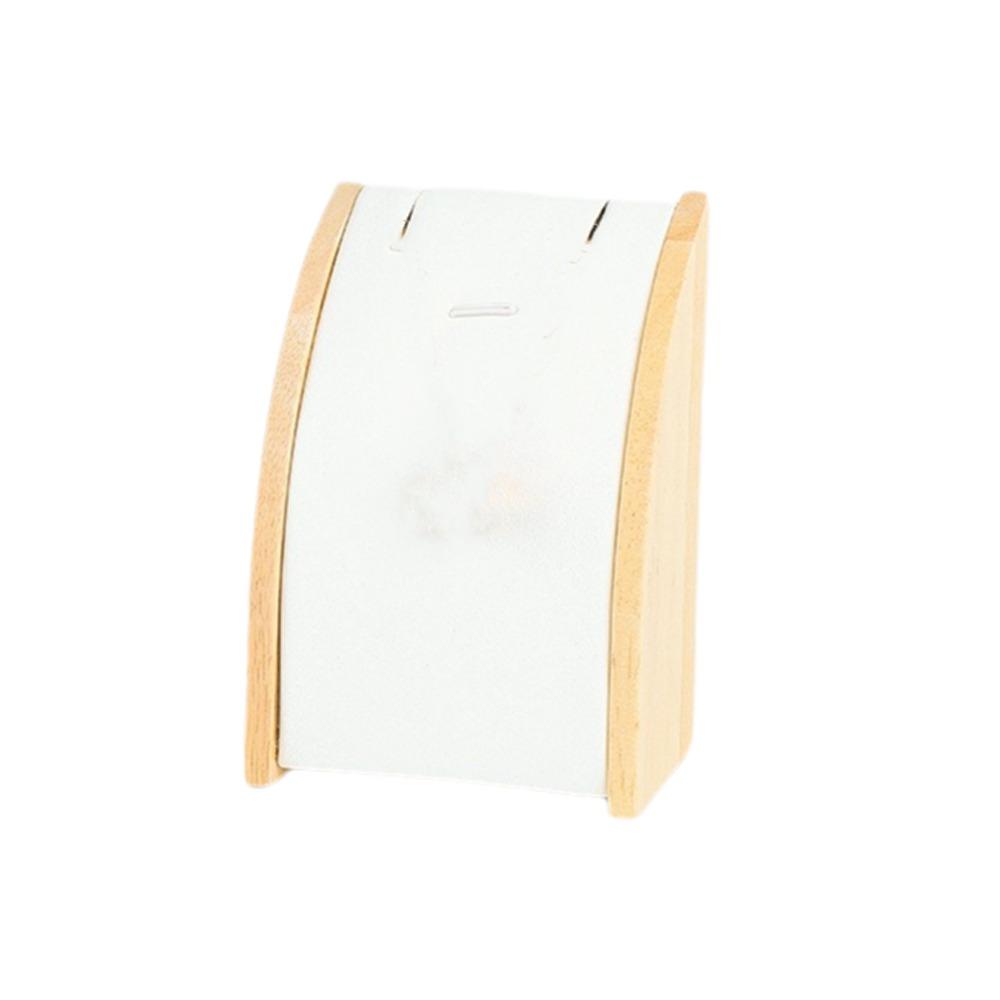 Wooden Necklace Display Stand Portable Counter Display Props Durable Jewelry Storage Rack