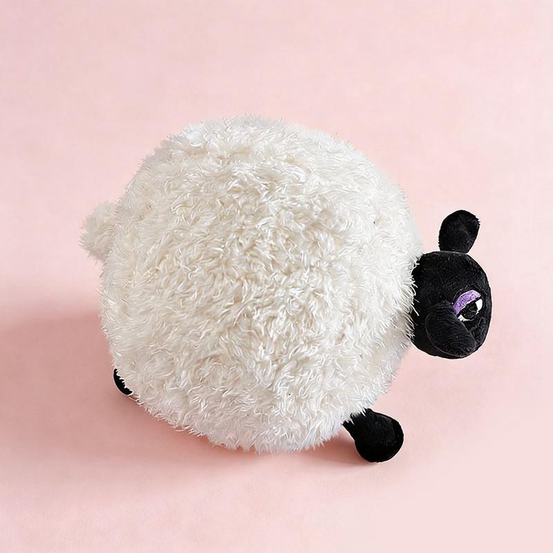 Soft Plush Sheep Toy For Kids With Pp Cotton Filling And Adorable Cartoon Design
