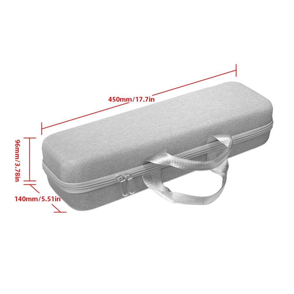 EVA Travel Case Shockproof Protective Storage Case Anti-Scratch Zipper Bag Anti-Drop for Dyson Airstrait HT01 Hair Straightener