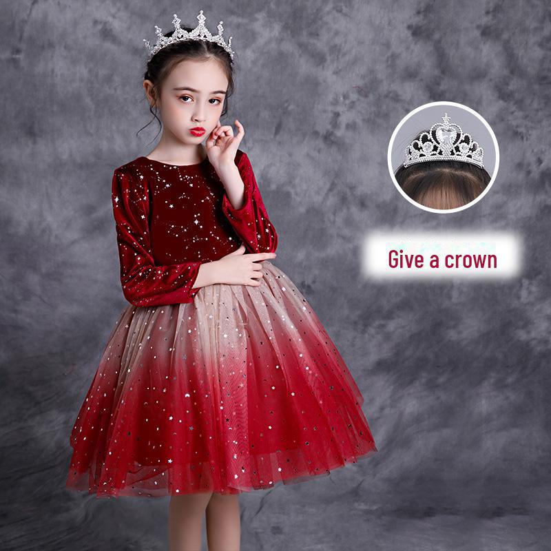 Children's Choir and Stage Performance Costumes - Primary & Secondary School Recital Outfits, Host Attire, Princess Skirts.