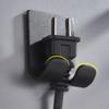 Space Aluminium Storage Bracket Hanger Organizer Silver Bathroom Wall Mount Universal Rustproof Free Punch Hair Dryer Holder