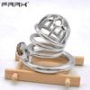 BDSM Sex Toys for Men Stainless Steel Male Chastity Device Metal Cock Cage Tease Bondage Belts Erect Orgasm Erotic Cock Rings