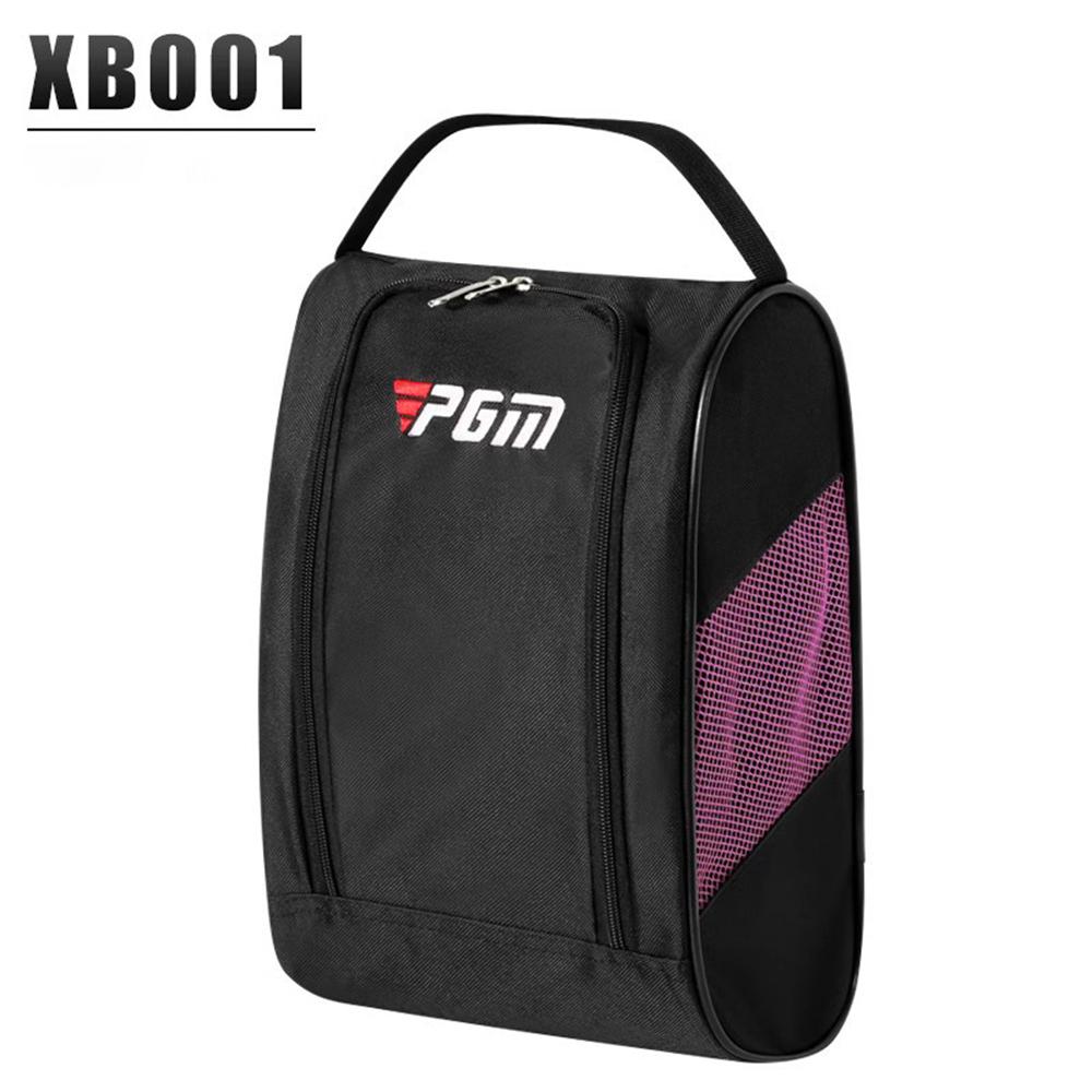 Outdoor Golf Shoe Bag for Travel Breathable Zippered Sports Golf Shoe Carrier Bags for Men Women