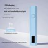 Professional Nail Lamp Handheld Uv Light With Lcd Display For Gel Nails Rechargeable Usb Nail Dryer For Fast Curing Manicure