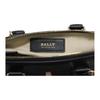 Bally Classic Stripe Logo Dainty Md. O Leather Boston Bag Women Handbags Black 6219721