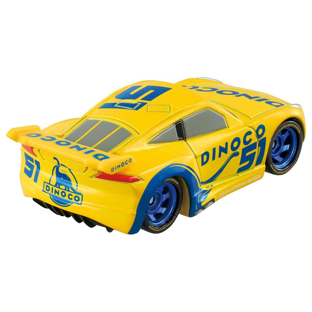 TAKARA TOMY "Disney Cars Tomica C-06 Cruz Ramirez (DINOCO Racing Type)" Miniature Car Toy for Ages 3 and Up, Boxed, Meets Toy Safety Standards, ST