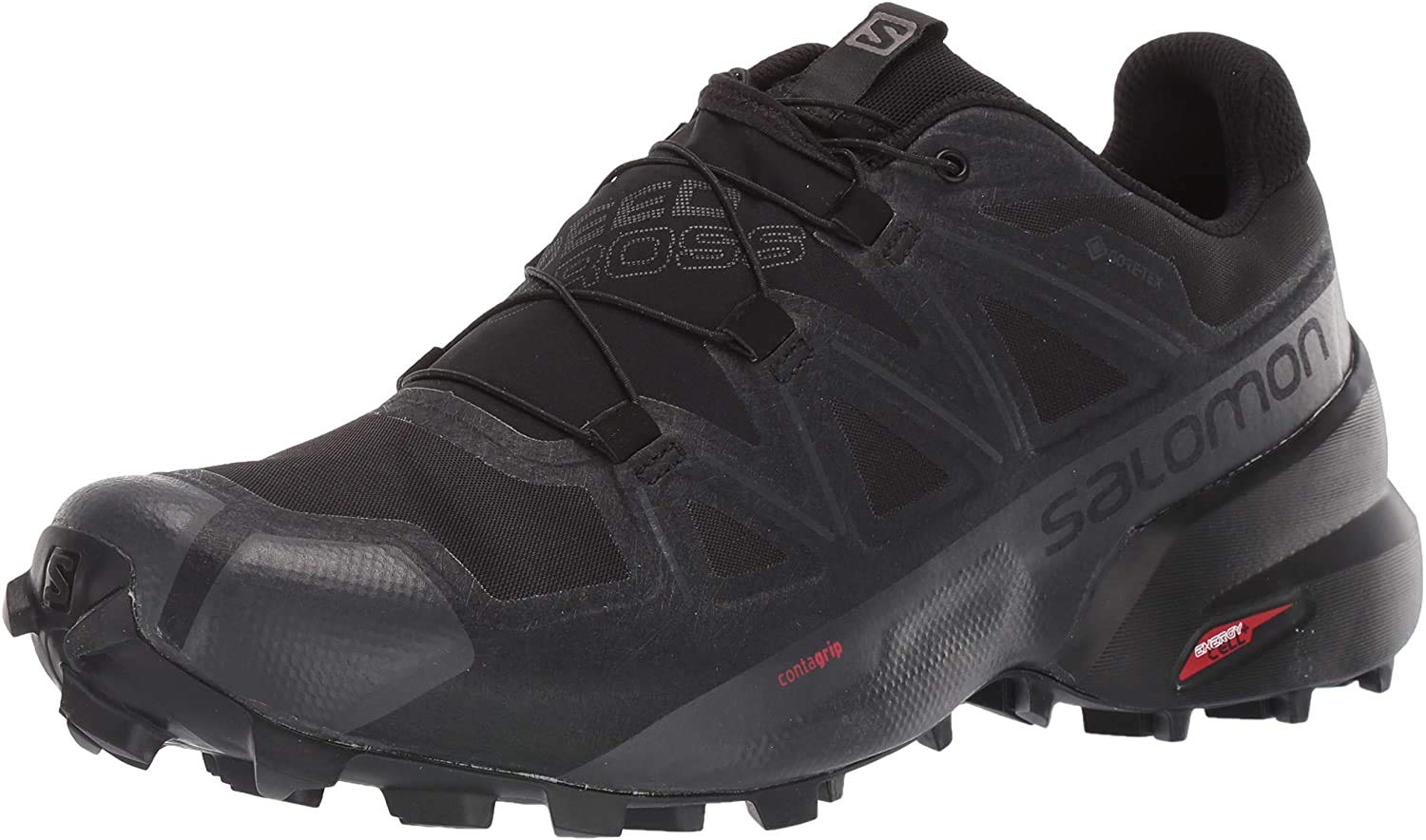 

Кроссовки для трейлраннинга Salomon SPEEDCROSS 5 GORE-TEX Мужские Черный/Черный/Фантом 25.5см
