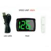 Car Headup Display MPH GPS Digital Speedometer with LED Large Font Display for Car Truck SUV Motorcycle
