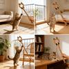Pet Tassel Ball Cat Bow Interactive Cat Sweet Handheld Cat Stick Pet Playtime