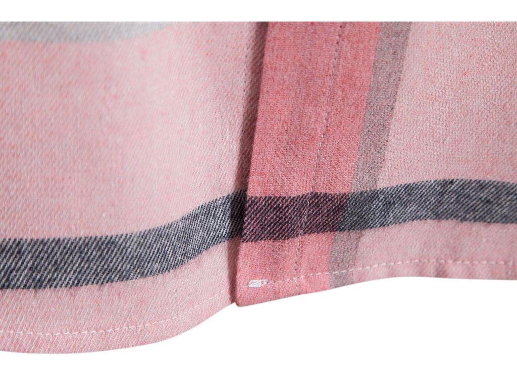 Korean Style Plaid Hooded Long Sleeve Men's Casual Shirt - 2024 Spring/Autumn Trend