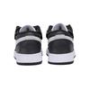 Jordan Air Jordan 1 Slip Resistant Abrasion Resistant Low top Vintage Basketball Shoes Men's Black Gray 553558-131(Team85-)