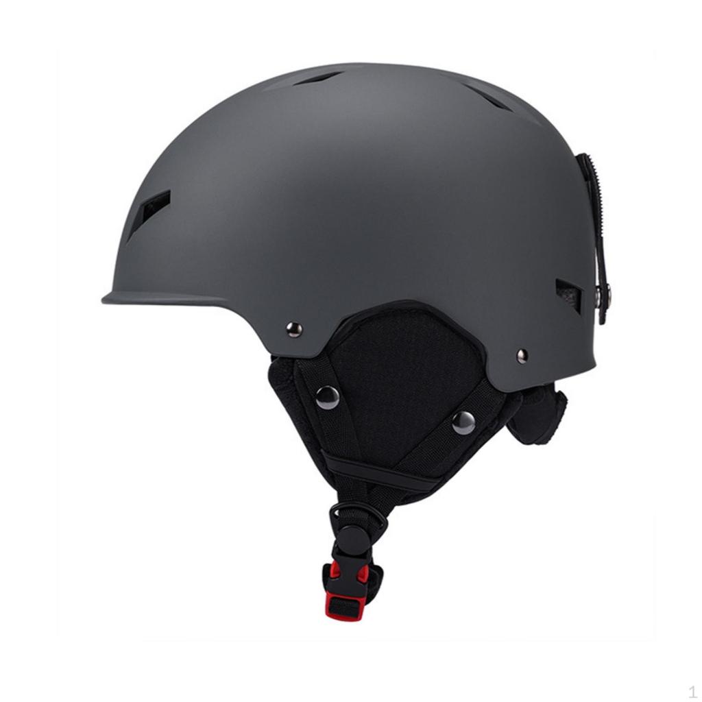 Ski Helmet Snug Skate Rigid Exterior for Skaters, Snowboarders, Skiing, Skating, Snowboarding