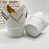 50Pcs Pastry Tools Muffin Cupcake Liners Tulip Style High Temperature Resistant Cupcake Paper Cups Oilproof & Non-Stick