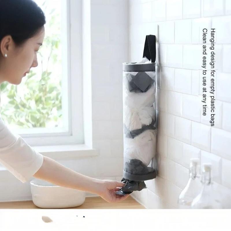1/2/3 Pcs Hanging Mesh Bag Organizer With Breathable Grid Design Durable Straps For Kitchen Bathroom Home Storage