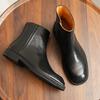 Men's 2026 Retro High-Top Leather Martin Chelsea Boots - Genuine Leather, Winter British Style