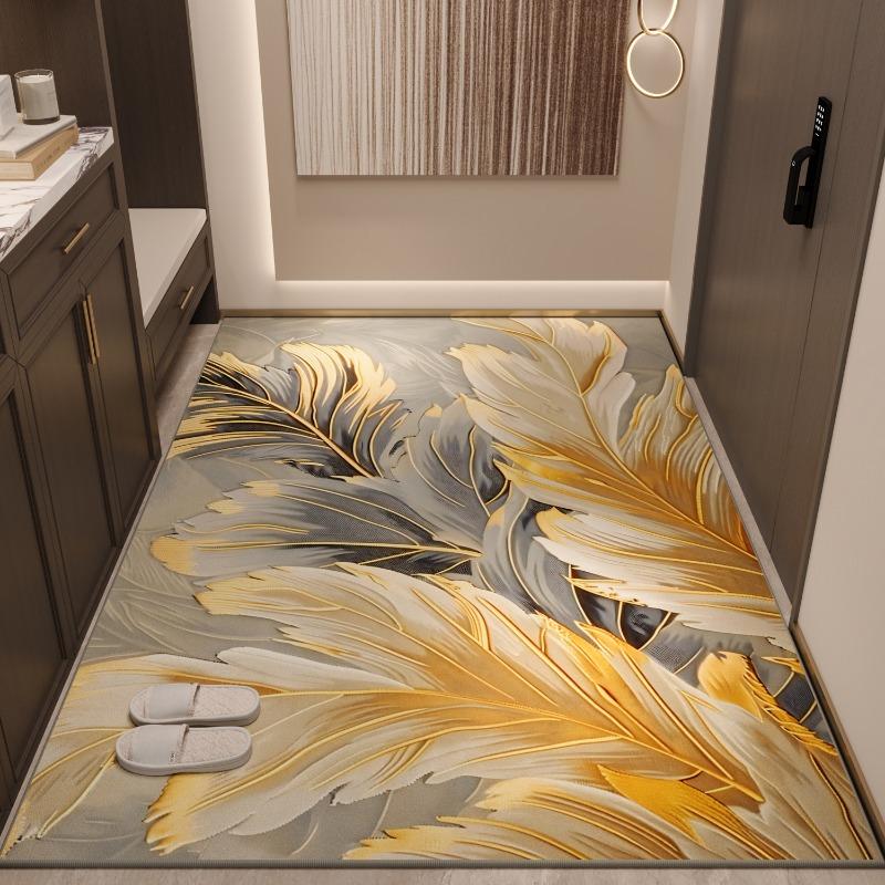 Nordic Luxury Print Carpet Soft Mat Wear-resistant Anti-slip Rug Suitable for Living Room Bedroom Easy Clean Beautiful Fashion