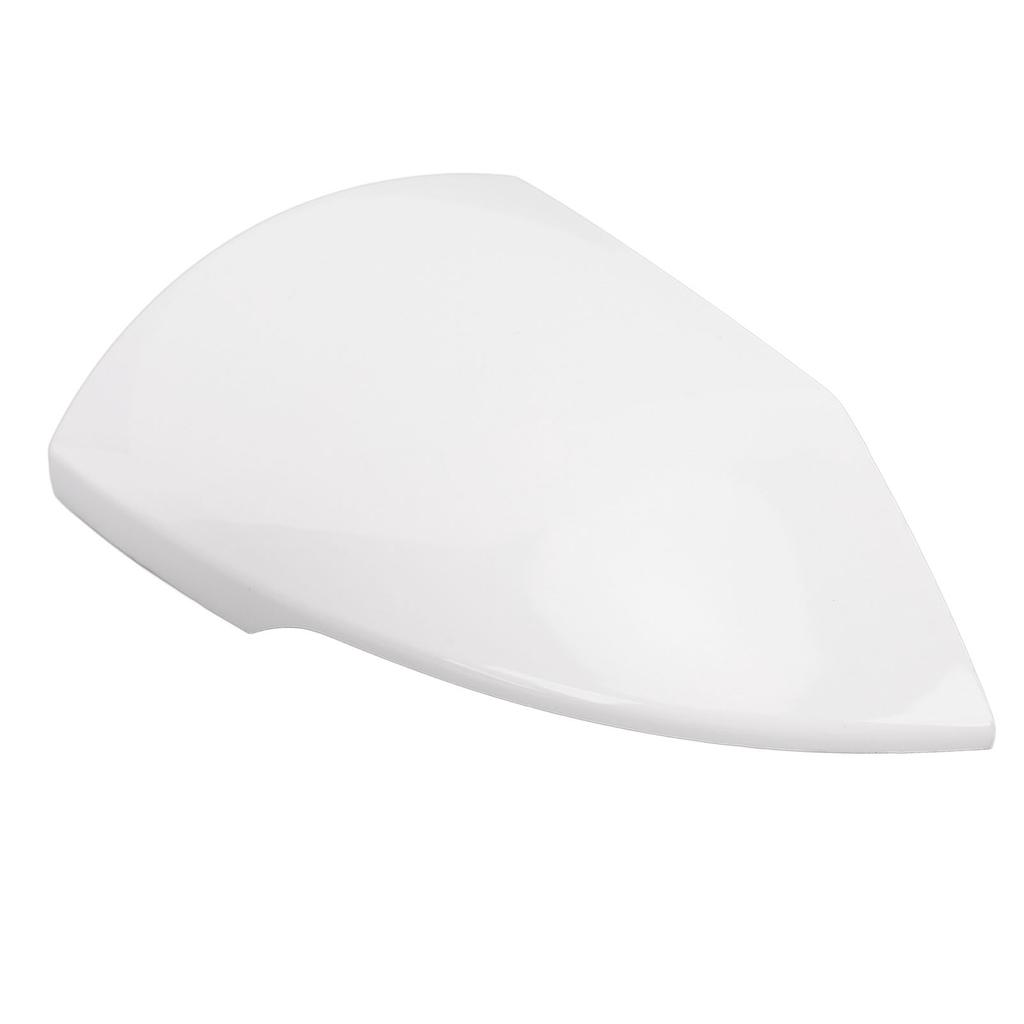 Side Mirror Cover Cap Unpainted White Rearview Wing Mirror Cap Weather Resistant Replacement for Elantra 2021 To 2023