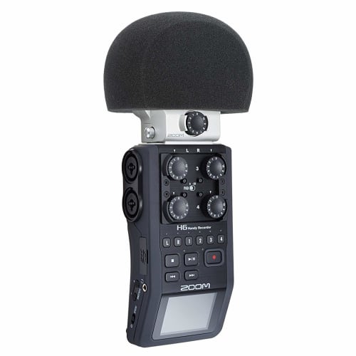 YOUSHARES H6 Windscreen Muff & Foam for Zoom H6 Portable Handheld Recorder, Indoor/Outdoor Microphone Windscreen (2-Pack)