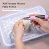 100Pcs Disposable Nail Art Vacuum Dust Collector Non-Woven Filter Paper Manicure Machine Dust Filter Paper