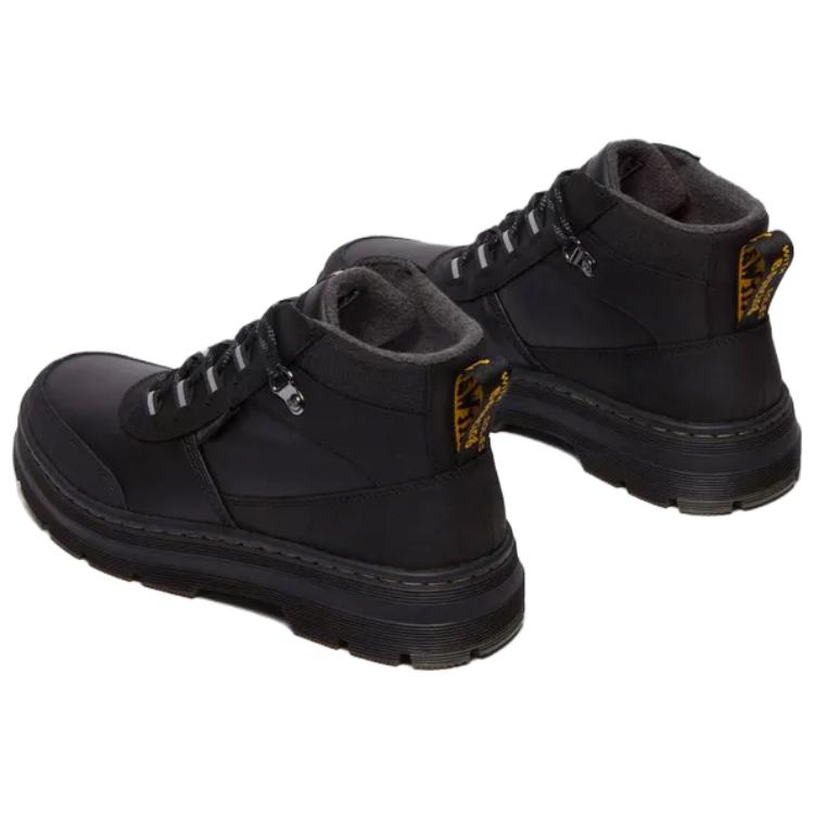 Dr. Martens Fashion Trend Versatile Slip-Resistant Durable Mid-Top Casual Shoes Unisex casual shoes Black 32104001