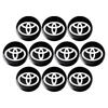 2/5/10 Stück 14MM Fernbedienungs-Autoschlüssel-Aufkleber Emblem Zubehör für Toyota TRD GR Yaris Corolla Avensis Aygo Vitz Vios Yaris Mark-X Mirai