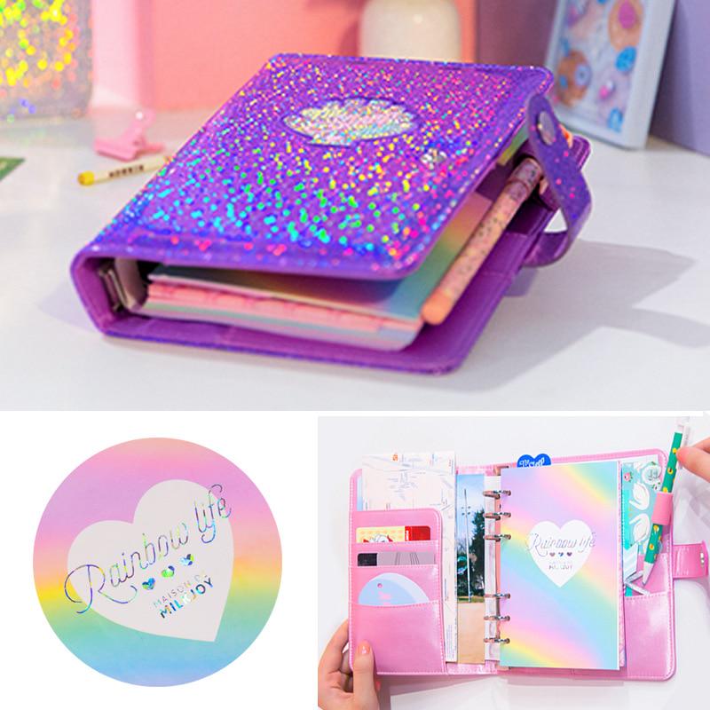 Buy Embroidery Shell NoteBook Laser Note Book Traveler Diary Planner ...