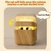 Cat Lamp Cowardly Meow  Atmosphere Fun Night Light,Remote+USB Recharge Cat Night Light,Cute Table Lamp,
