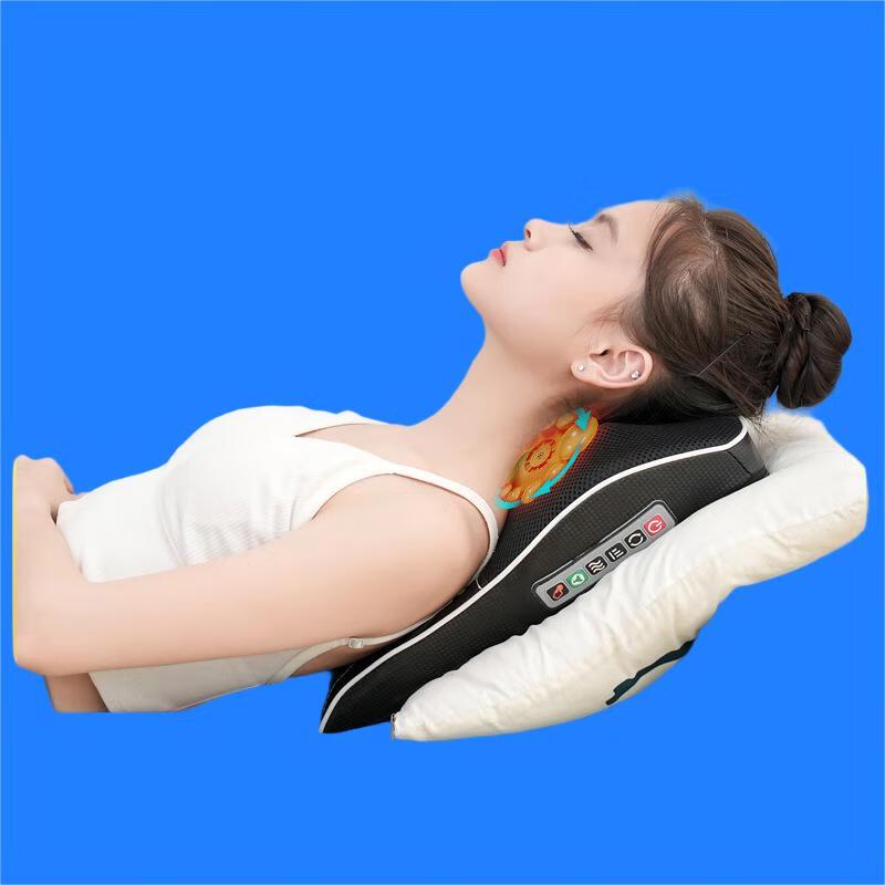 Ayub Neck and Lumbar Massager with Heat and Kneading