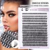 Thick Fried Hair Single Cluster False Eyelash Set Diy Large Capacity Segmented Grafting False Eyelashes