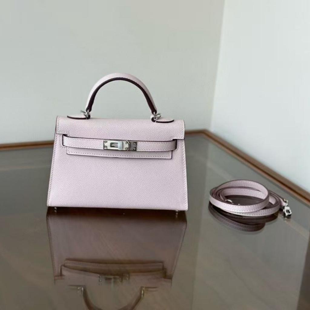 Euli Corrente de Corda Portátil de Segunda Geração Fivela Folha Única Cinco-Ouro Estilo Mini Transversal Design de Fivela de Bloqueio de Bolsa Feminina