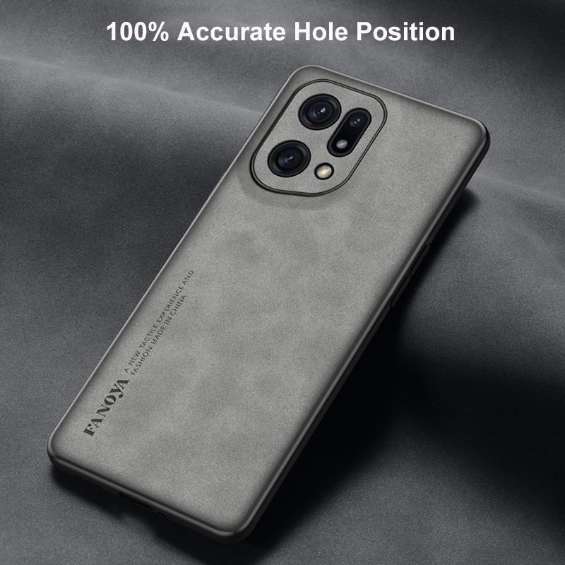 For OPPO Find X5 Pro Case Luxury PU Leather Phone Case For OPPO Find X5 5G FindX5 Pro 5G Back Cover Silicone Full Protection