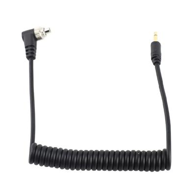 Cabo Sincronizador Flash PC para 2,5mm Profissional Revestimento de PVC Premium Ampla Compatibilidade para Equipamentos Fotográficos Originais