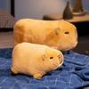 24cm/35cm Kawaii Cartoon Capybara Plush Doll Pillow Lying Brown Creative Capybara Plush Toy Home Decor