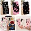 Daisy Bow Pattern Butterfly Flower Cherry Back Cover For Infinix Note 50s 50x Phone Case Soft Silicone Casing X6870 X6857B