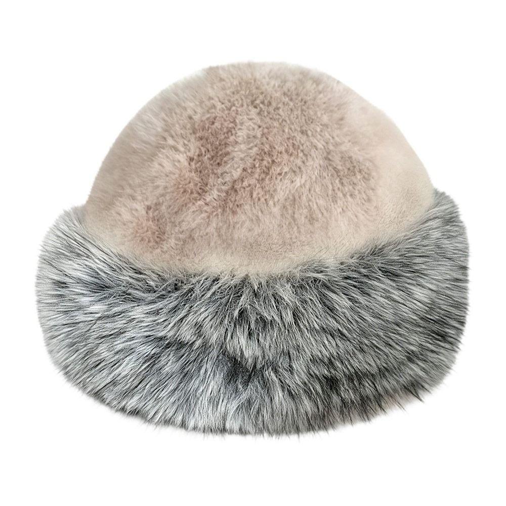 Fashionable Winter Thick Warm Hat Head Circumference 58-60cm Women's Mongolian Hat