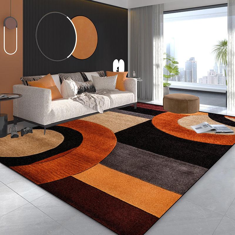 

Скандинавські геометричні килими для прикраси вітальні Сучасні диванні килими великої площі для спальні М який нековзний килимок для дітей 80*120cm