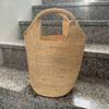 Summer Woven Handbag Travel Raffia Beach Bags for Women Handmade Crochet Straw Bag Casual Shopper Tote Shoulder Bag Basket Bags