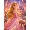 Il Film Disney Rapunzel È Un Delicato Lavoro Artigianale Decorato con Perle Non È Solo Un Ottimo Regalo Ma È Anche Adatto Come Oggetto di Decorazione per la Casa