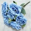 Artificial Flowers Home Wedding Decoration Mei Kai 7 Head Large Horn Rose