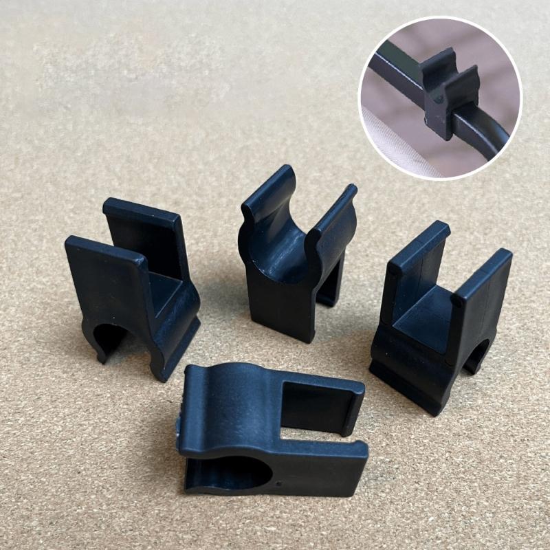 4Pcs Garden Trolley Cart Buckle for Travel Picnics Sport Hiking Shopping Lightweight Camping Cart Buckle Replacement Set