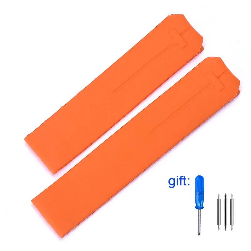 Bracelet en caoutchouc silicone 20mm 21mm Pour Tissot 1853 Tengzhi T-Touch original T013 bracelet de montre T047T081T33 bracelets de montre