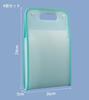 CAXBGKN Vertical Document Holder, Set of 4, File Bag, A4 Size, Waterproof, Easy Classification, Document Case, Storage Bag for Documents, Test