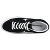 Converse One Star Fashionable Comfortable Non-slip Shock Absorption Low-top Sneakers Unisex Black