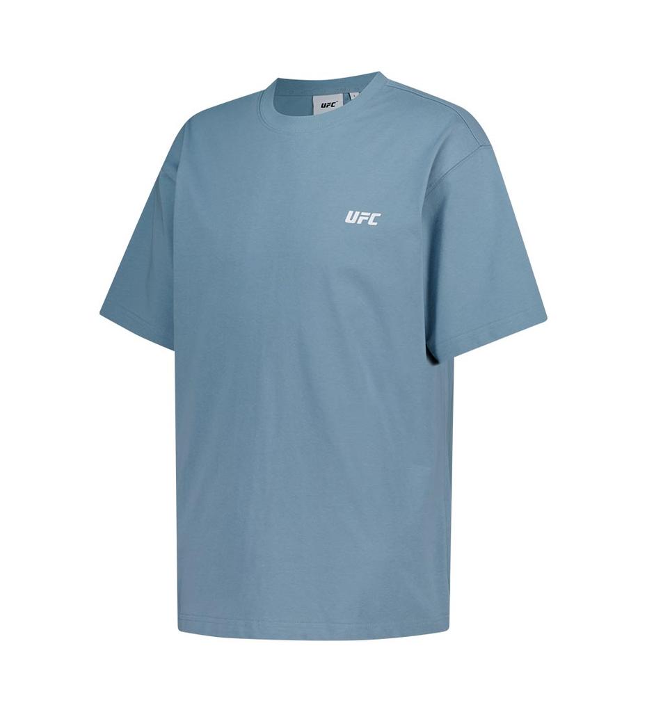 UFC SPORT Ufc Sorona Relax Fit Short Sleeve T-Shirt Dark Blue U2Ssv3317Db