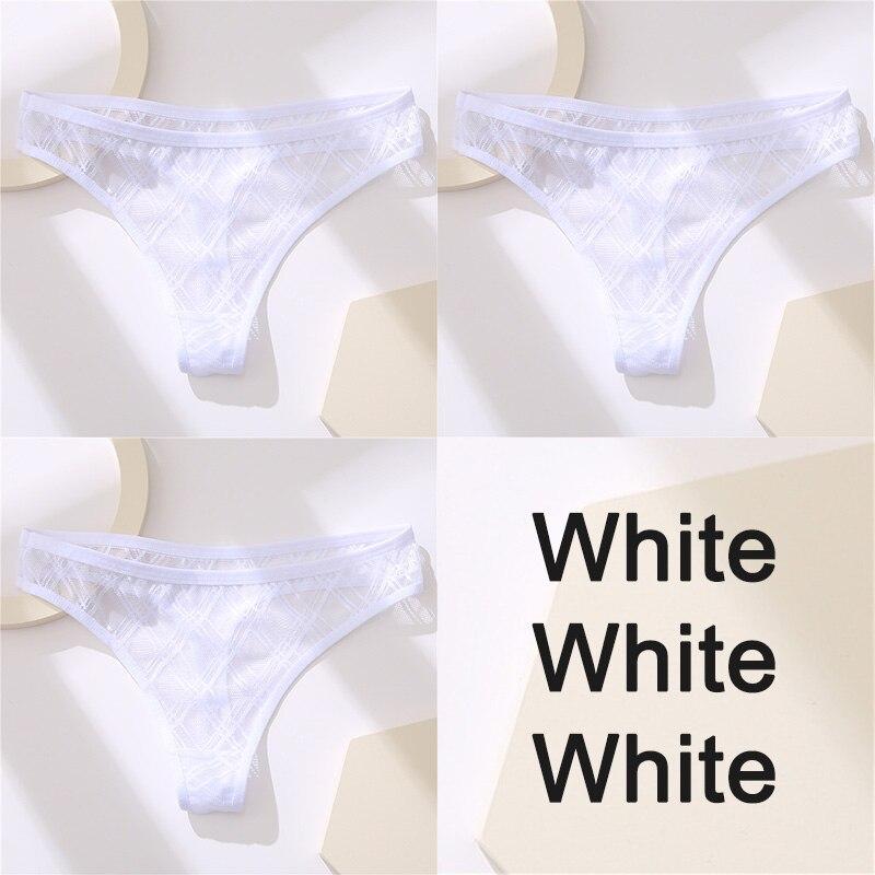 3 шт./компл., сексуальное женское белье, кружевные трусики, женское ...