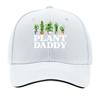 UnisexS Vintage Plant Daddy  Adjustable Hat with Potted Plant Design  PLANT DADDY Text  Distresse Sandwich Baseball Cap